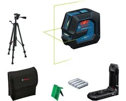Bosch Professional GLL 20-22 G Kruislijnlaser groen 4x1.5V + BT 150 statief - 0601065601