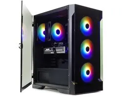 Intel i7 12700K 12-Core Game PC / Gaming Desktop - RTX 5060 8GB - 64GB RAM - 4TB M.2 NVMe SSD - WiFi - Windows 11 Professional - Gamdias ELITE E2