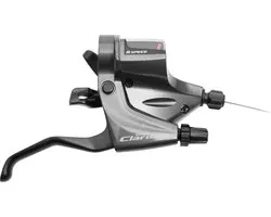 Shimano Claris ST-RS200 Schakel-/Remhendel Rechts 8-speed – Rapidfire Plus, 2,5-Vinger, Grijs