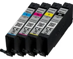 Canon 1998C006 - Encre CLI-581XXL C.m.j.n Al