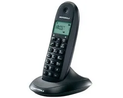 Motorola C1001L - Single DECT telefoon - Nummerherkenning - Zwart