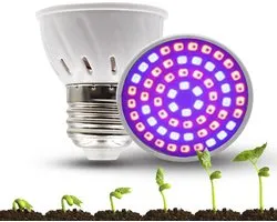 E27 LED Groeilamp voor kwekers - 5w groeilamp - Kweeklamp - 5 watt - E27 fitting - grow light - kweektunnel - bloeilamp - UV lamp - groeilicht - ontkiemen - planten groeien