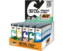 BIC® Maxi J26 Ecolutions Vuursteen Aanstekers - Display (50 stuks)