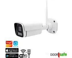 DS3123 | 4MP Beveiligingscamera met 3 LED’s (combi infrarood & wit licht) | type ‘bullet’ | metalen behuizing | voor buiten | internet via 2,4 & 5 Ghz WiFi & Netwerkkabel | met ONVIF