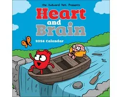 Heart and Brain 2024 Wall Calendar