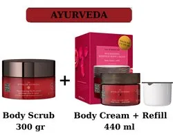 Rituals - Ayurveda - Duo Set - Body Scrub 300 gr + Body Cream + Refill 440 ml