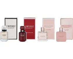Givenchy Minatuurset 36 ml - L`interdit Edp 10ml/L`inderdit Edp Rouge 10ml/Irresistible Edp 8ml/Irresistible Edp Rose Velvet 8ml