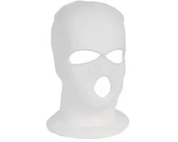 Scoby - Cagoule - Masque facial - Cagoule moto - Face Mask - Taille unique - Wit