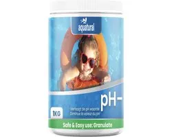 Aquatural pH- Min - Verlaagt pH waarde in zwembad en spa - 1 kg