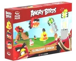Plus-Plus Angry Birds Slingshot Smash 300 delige bouwset - 4432 - Bouwspeelgoed - Constructiespeelgoed - Set met bouwstenen - Vanaf 5 jaar