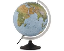 Nova Rico Uranio EU LED - Wereldbol - 30 CM - FRANS - Met vergrootglas
