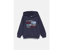 s.Oliver - male - Hoodie met artwork