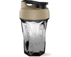 Helimix 1.5 Vortex Blender Shaker Fles - 20oz - Geen mengbal - USA Made - Draagbare Pre Workout Whey Protein Drink Shaker Cup - Mixen Cocktails Smoothies - Vaatwasser - krachttraining - fitness