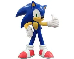 Sonic the Hedgehog - Bravo/Tout va bien - Figurine de jeu - 9 cm - Blauw - Comansi