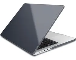 Coque Macbook Pro 16 pouces - Housse Macbook Pro 16 pouces - Macbook Pro M1 (16 pouces) A2442 Hardcover Hardcase pour Nieuwe Macbook Pro 16,2 pouces Hardcover Hardcase - Zwart