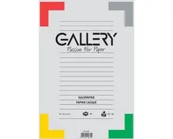 Papier calque galerie format 297 x 42 cm (A3) pochette de 20 feuilles
