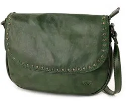 Bear Design crossbody tas studs green