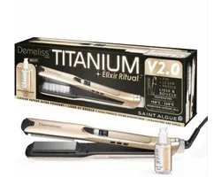 Demeliss Titanium V2 Elixir Ritual, lisseur vapeur 230°C