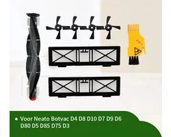 Replacements® onderdelen geschikt voor Neato Botvac D-Series (niet de D8) - 8-delig