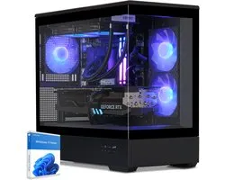 Sedatech Advanced Gaming PC Waterkoeling Full Vision • AMD Ryzen 7 5700X 8x 3.4GHz • Geforce RTX4060 • 32Gb RAM • 2Tb SSD M.2 • WiFi • Bluetooth, USB C • Windows 11 • Desktop computer