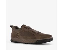 ECCO Bypath Tred chaussures à lacets en daim pour hommes marron - Taille 45 - Semelle amovible