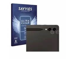 Savvies - Film de protection d'écran pour Samsung Galaxy Tab S9 Plus WiFi (objectif uniquement) - Film de protection transparent (6 pièces)