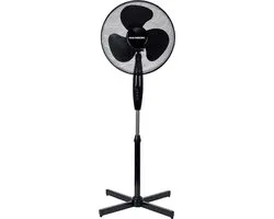 HAUSBERG - Statiefventilator – 16 inch – 3 Snelheden – Staande Ventilator – Verstelbare Hoogte – 65 dB – 40-55W –