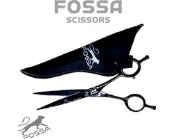 Professional Hairdressing Scissors - Hairdressing Scissors Stainless Steel - Scissors - Metallic Black - Coupe Scissors - Hair - Double Hand Work - Cut - Hairdresser - Hairdresser - Premium Hairdressing Scissors 6″