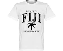 Fiji Rugby T-Shirt - Wit - L