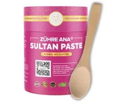 Zühre Ana® Sultan Kruidenpasta – Traditionele Kruidenpasta met Vitex Agnus-Castus, Foliumzuur en Vitamine B12 – 240 g
