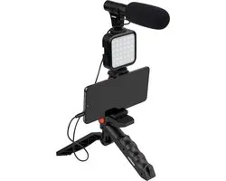 Dörr LED-videolamp bi-color vlogging