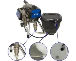 Verfspuit Hopper - Airless Spuitmachine - Kleine Klussen - 6L Capaciteit - 50 Gram