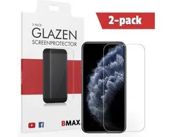 2-pack BMAX geschikt voor de Apple iPhone 11 Screenprotector van gehard glas / Beschermglas / Tempered Glass / Glasplaatje