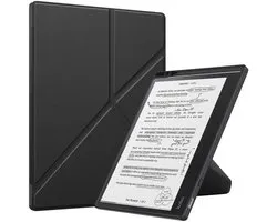 Kobo Elipsa 2E Hoes Origami Book Case met Standaard Zwart
