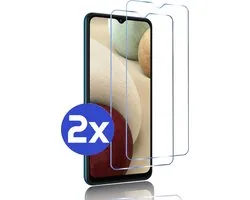Premium Screenprotector Geschikt Voor Samsung A12 - Gehard Glas - 2 Stuks