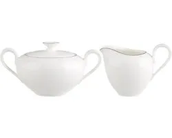 Milch- und Zucker-Set Anmut Platinum No.1 Set van 2