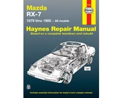 Mazda Rx7 All Models 1979-85 Owner'S Workshop Manual