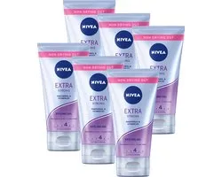 NIVEA Extra Strong Styling Gel - Haargel - Voordeelverpakking - 6 x 150 ml