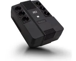 ACT UPS Noodstroom 600VA/360W – 6x stopcontact- Line Interactive – AC2300