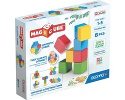 Geomag MagiCube Creatief Recycled - Magnetische Bouwblokken - 8-delig - Vanaf 1 jaar