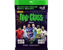 Panini Top Class starterset voetbalkaarten 2025 - verzamelkaarten.