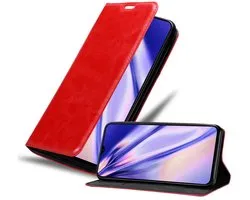 Coque Cadorabo pour Samsung Galaxy M30 / A40s en ROUGE POMME - Pochette de protection avec fermeture magnétique