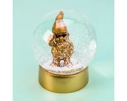 Gnoom sneeuwbol - Goud van Winkee