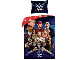 WWE Dekbedovertrek - Eenpersoons - 140 x 200 + 70 x 90 cm - Polyester