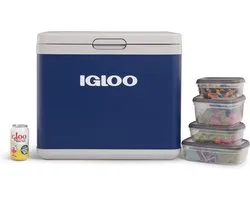 Igloo - IH45 - Hybride Koelbox - 43 liter - kleur blauw - Alternatief voor de Mobicool MB40
