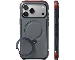TORRAS Coque adaptée pour Apple iPhone 18 Pro Max | Ostand Q3 Air Pro | Compatible avec MagSafe / Qi2 | Coque arrière avec aimant | Support annulaire rotatif à 360° | Noir