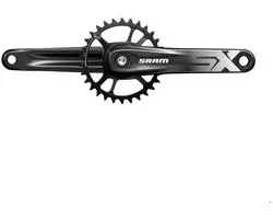 Pédalier Sram Sx Eagle Powerspline Direct Mount Zwart 170 mm / 32 dents