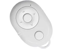 Clicker du bout des doigts - Télécommande - Lecture d'e-books - Contrôle sans fil - Mini format - Blanc