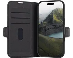 dbramante1928, Étui adapté pour Apple iPhone 16 Pro Folio Oslo Pro avec emplacement pour carte, Zwart