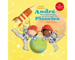 Andre het astronautje op reis naar de planeten
